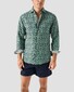 Eton Uni Color Drawstring Rear Zip Pocket Swim Short Navy