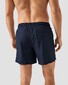 Eton Uni Color Drawstring Rear Zip Pocket Swim Short Navy
