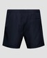 Eton Uni Color Drawstring Rear Zip Pocket Swim Short Navy