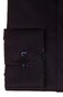Eton Uni Color Floral Contrast Fabric Organic Cotton Signature Twill Overhemd Navy