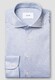 Eton Uni Color Merceized Filo di Scozia Jersey Jacquard Knit Shirt Light Blue