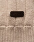 Eton Uni Color Rib Knit Luxury Organic Cotton Trui Beige