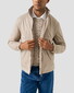 Eton Uni Color Rib Knit Luxury Organic Cotton Trui Beige