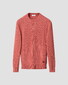 Eton Uni Color Rib Knit Luxury Organic Cotton Trui Roze
