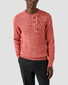 Eton Uni Color Rib Knit Luxury Organic Cotton Trui Roze