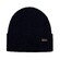 Eton Uni Color Rib Knit Wool Beanie Muts Navy
