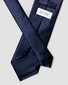 Eton Uni Color Silk Satin Stropdas Navy