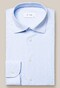 Eton Uni Four Way Stretch Overhemd Licht Blauw