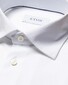 Eton Uni Four Way Stretch Overhemd Wit