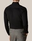 Eton Uni Four Way Stretch Overhemd Zwart