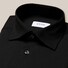 Eton Uni Four Way Stretch Overhemd Zwart