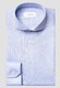Eton Uni Signature Twill Extreme Cutaway Collar Overhemd Licht Blauw