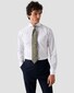 Eton Uni Signature Twill Extreme Cutaway Collar Overhemd Wit