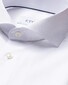 Eton Uni Signature Twill Extreme Cutaway Collar Overhemd Wit