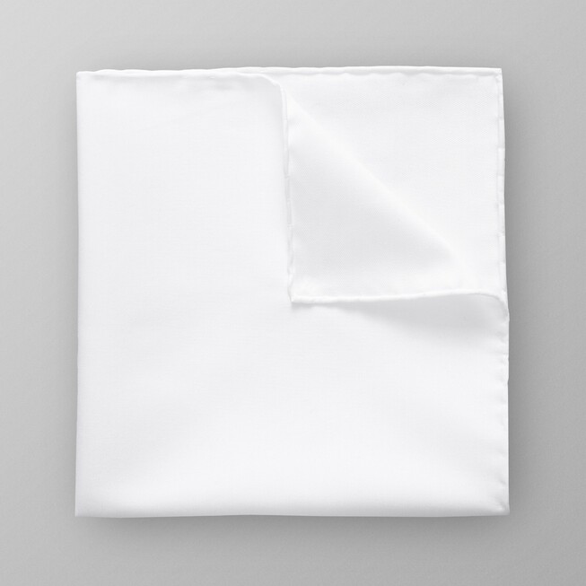 Eton Uni Signature Twill Pochet Wit