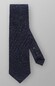 Eton Uni Structured Grenadine Tie Stropdas Donker Blauw