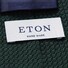 Eton Uni Structured Grenadine Tie Stropdas Donker Groen