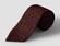 Eton Uni Structured Grenadine Tie Stropdas Donker Rood