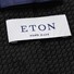 Eton Uni Structured Grenadine Tie Stropdas Licht Grijs Melange