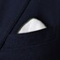 Eton Uni Subtle Contrast Pochet Donker Groen Melange