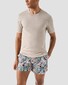 Eton Vibrant Floral Pattern Drawstring Swim Short Multicolor
