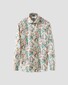 Eton Vibrant Wild Floral Fantasy Pattern Luxury Signature Twill Overhemd Groen-Multi