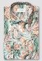 Eton Vibrant Wild Floral Fantasy Pattern Luxury Signature Twill Overhemd Groen-Multi