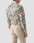 Eton Vibrant Wild Floral Fantasy Pattern Luxury Signature Twill Overhemd Groen-Multi