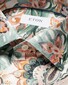 Eton Vibrant Wild Floral Fantasy Pattern Luxury Signature Twill Overhemd Groen-Multi