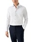 Eton White Medallion Effect Signature Twill Shirt Overhemd Wit