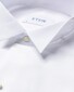 Eton Wing Collar Classic Evening Piqué Overhemd Wit