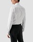 Eton Wing Collar Classic Evening Piqué Overhemd Wit