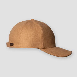 Eton Wool Blend Baseball Cap Beige