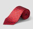 Eton Woven Floral Pattern Stropdas Rood