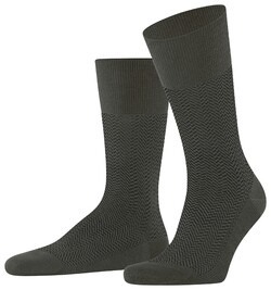 Falke Airport Herringbone Socks Military