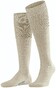 Falke Airport Kniekousen Beige Melange