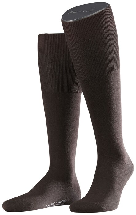 Falke Airport Kniekousen Bruin
