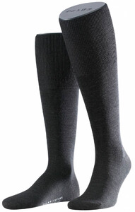 Falke Airport Kniekousen Knee-Highs Anthracite Grey