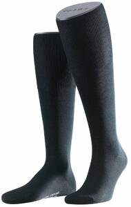 Falke Airport Kniekousen Knee-Highs Black