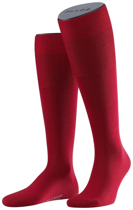 Falke Airport Kniekousen Rood