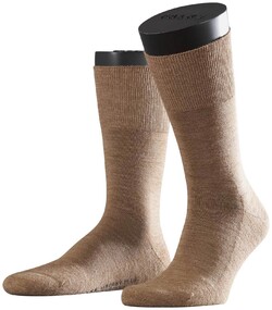 Falke Airport Plus Socks Sokken Donker Zand