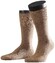 Falke Airport Plus Socks Sokken Donker Zand