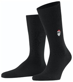 Falke Airport Santa Claus Socks Black