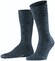 Falke Airport Sok Sokken Dark Blue Melange
