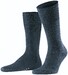 Falke Airport Sok Sokken Dark Blue Melange