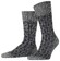 Falke Artwork Tie Socks Grey