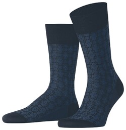 Falke Artwork Tie Socks Midnight