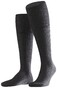 Falke Bristol Pure Kniekous Kniekousen Antraciet