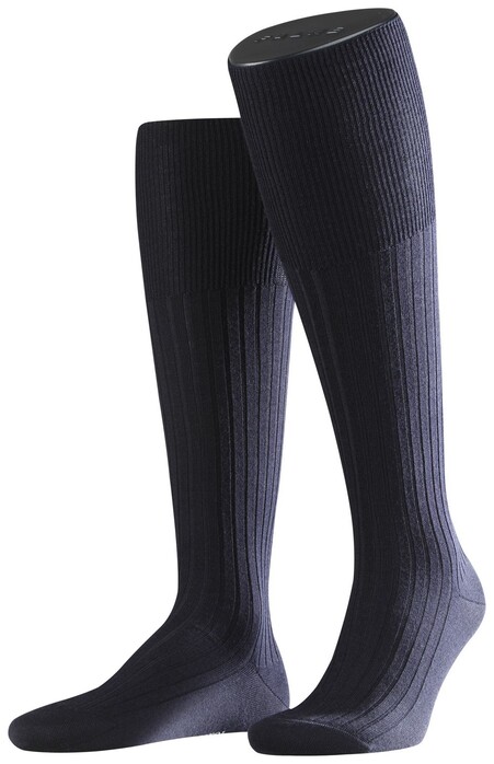 Falke Bristol Pure Kniekous Kniekousen Navy