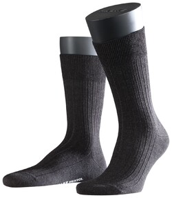 Falke Bristol Pure Socks Sokken Antraciet